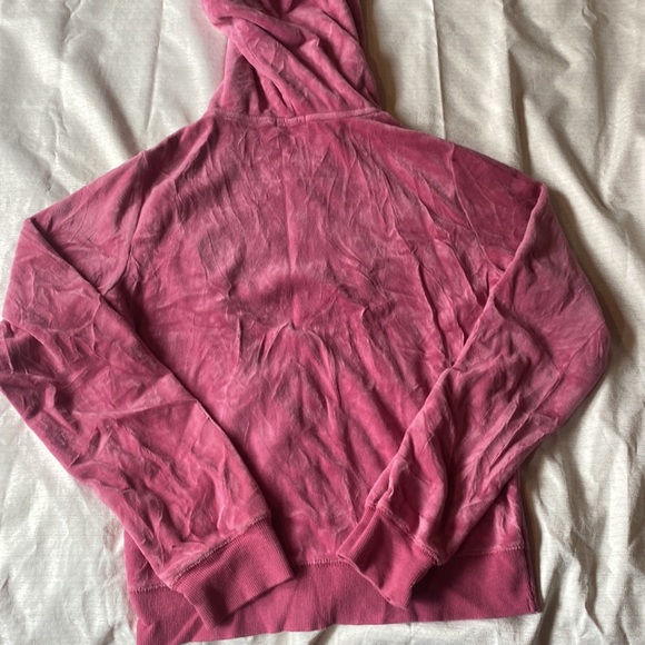Pink velour track suit jacket y2k - Picture 3 of 3